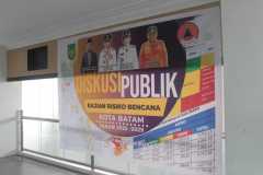 Diskusi Publik Penyusunan Kajian Risiko Bencana Kota Batam